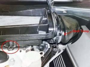 демонтируем корпус фильтра e39
