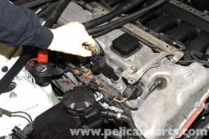 снимаем катушку BMW E90
