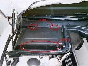 ECU крышка e39